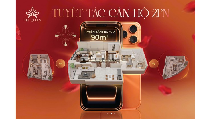 Dự án căn hộ cao cấp 2PN The Queen, địa chỉ 360 Giải Phóng, Phương Liệt, Hà Nội