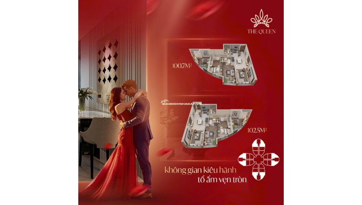 Dự án căn hộ cao cấp 3PN The Queen, địa chỉ 360 Giải Phóng, Phương Liệt, Hà Nội