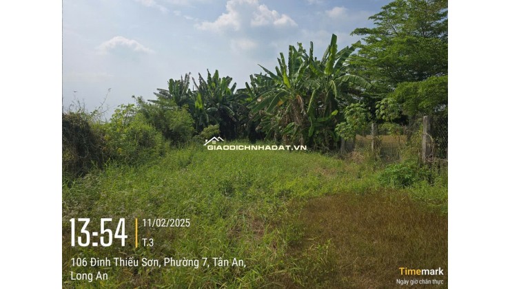 Chính chủ bán đất 1030m2 giá 7,2 tỷ, tp. Tân An, Long An