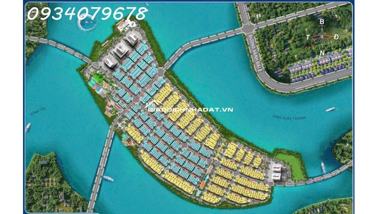 BÁN NHÀ LIỀN KỀ KHU ĐÔ THỊ HỖN HỢP SUNGROUP KHÁNH HÒA