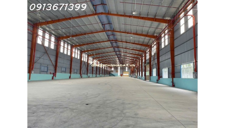 Cho Thuê Xưởng 3.000m² Có PCCC Tự Động – Bến Cát, Bình Dương  Giá 3 USD/m²/Tháng
