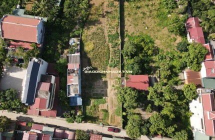Bán lô đất cực đẹp ngay trung tâm Thủy Xuân Tiên – Chương Mỹ, giá hơn 18tr/m- 1285m- full thổ cư