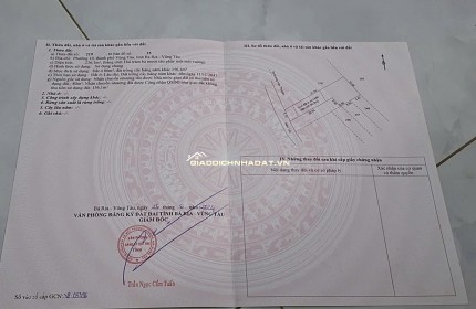BÁN 236.1M2 ĐẤT TẠI TP VŨNG TÀU, SHR CHỈ 6.1 TỶ. LH: 0969619222.