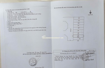  ĐẤT NỀN TRUNG TÂM BẢO LỘC – FULL THỔ CƯ, HẠ TẦNG ĐIỆN ÂM – VỊ TRÍ TIỀM NĂNG SINH LỜI CAO 