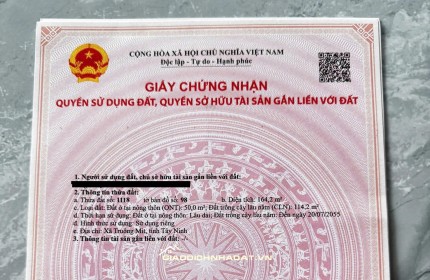 Đất ven DT784 – Tâm điểm đầu tư sinh lời tại Gò Dầu, Tây Ninh!