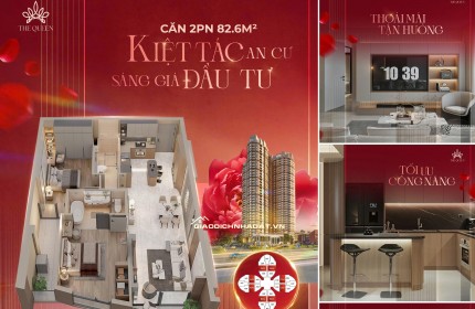 Chiết khấu cực lớn căn hộ chung cư cao cấp 2PN The Queen 360 Giải Phóng - Sổ hồng riêng