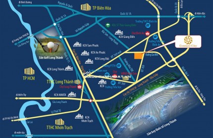 Bán đất nền dự án Century City, 2 tỷ, 100m2, tại ĐT 769, Bình Sơn, Long Thành, Đồng Nai