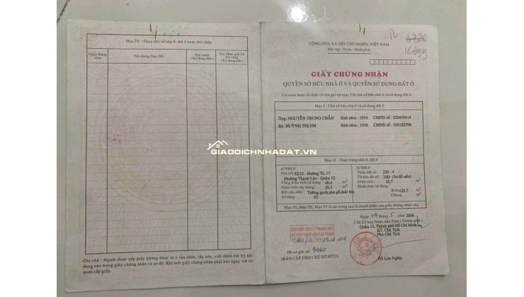 Hàng Hiếm TL40: nhà 1 lầu, 2 phòng ngủ, hẻm gần mặt tiền – sổ riêng – hỗ trợ vay