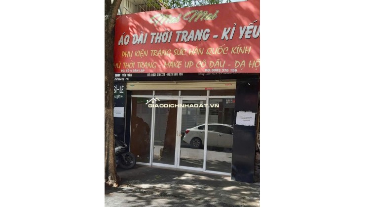  CHO THUÊ NHÀ MẶT ĐƯỜNG – 16 DÂN LẬP - LÊ CHÂN, HẢI PHÒNG