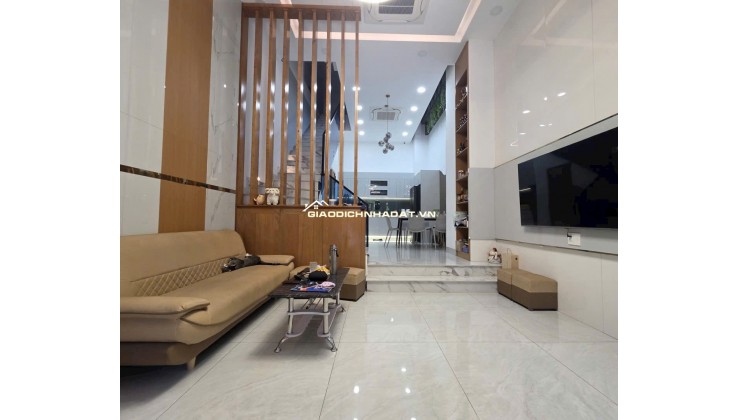 Bán nhà 1 trệt 3 lầu siêu đẹp Nguyễn Gia Trí (nối dài) P25 Bình Thạnh