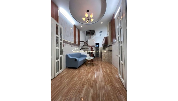 NHÀ 3 LẦU NHỎ ĐẸP – THIẾT KẾ SANG TRỌNG – HẺM XE HƠI 6M – NGAY TT THỊ TRẤN NHÀ BÈ – HUỲNH TẤN PHÁT - GIÁ 2xx TỶ