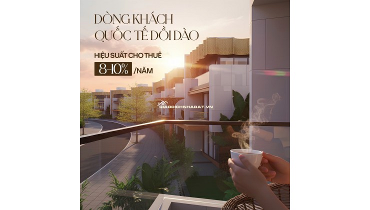 22 dinh thự độc bản The Palace Đà Nẵng. Hiện tại chỉ còn 5 căn dành cho giới Tinh Hoa