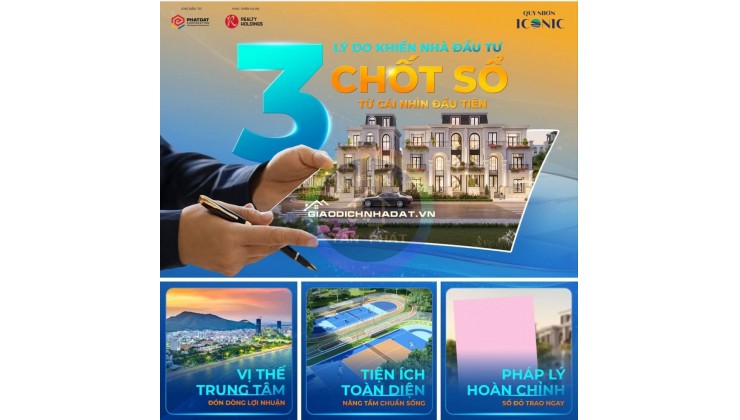 Bán Đất Nền dự án Quy Nhơn ICONIC