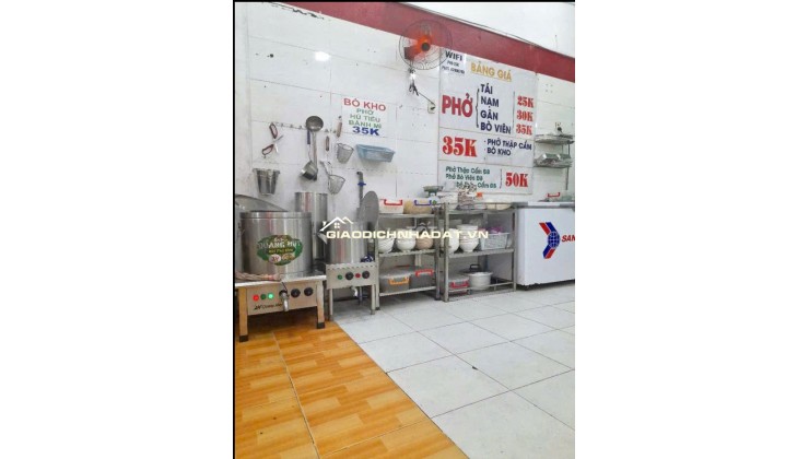 Cần sang quán phở đủ đồ dùng tại 45A Ung Văn Khiêm Bình Thạnh