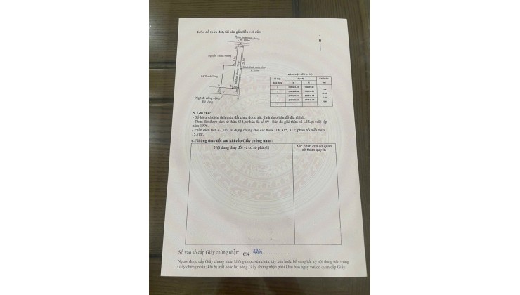 Bán 4 căn 3 tầng Tràng Duệ Lê Lợi An Dương Hải Phòng