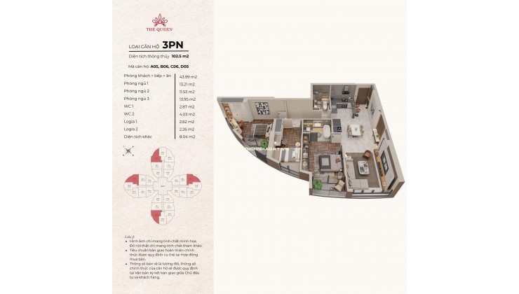 Chung cư cao cấp The Queen 360 Giải Phóng