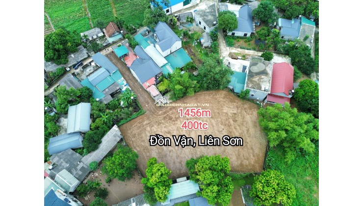 Đồn Vận, Liên Sơn, Lương Sơn, HB 1456m 400tc - Chỉ hơn 2,x tr/m