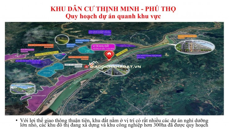 ĐẤT NỀN 2 MẶT TIỀN – VIEW SÔNG ĐÀ CỰC HIẾM TẠI TRUNG TÂM TP. HÒA BÌNH. Chỉ từ 6xx TRIỆU/LÔ