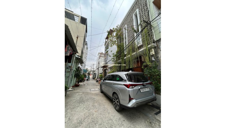 Nhà hẻm xe hơi ĐHT02, Đông Hưng Thuận, Q12