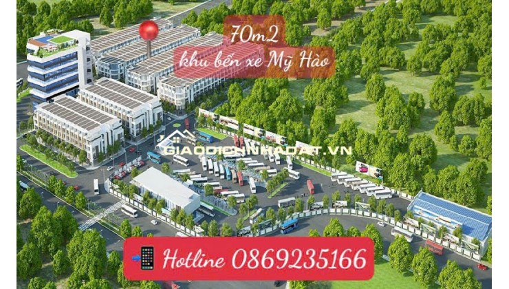 Bán đất: Duy nhất 1 lô tại bến xe Mỹ Hào, Hưng Yên.