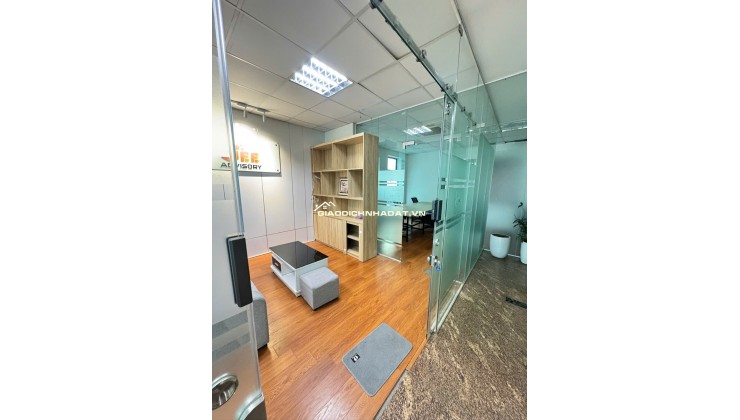 Cho Thuê Văn Phòng 100m2 - 27 Triệu/Tháng. Full Nội Thất, Mặt Phố Trung Kính, Cầu Giấy