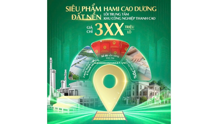  ĐẤT 360TR CAO DƯƠNG – LƯƠNG SƠN – HÒA BÌNH | SÁT KCN 600HA– GẦN VÀNH ĐAI 5 – X2 GIÁ