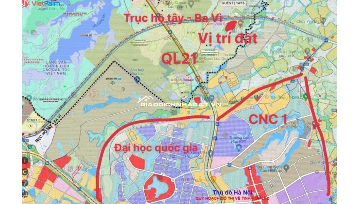 CẦN BÁN GẤP - LÔ ĐẤT 2 MẶT TIỀN ĐẸP NHẤT KHU VỰC CỔ ĐÔNG - HÒA LẠC chưa tới 2 tỷ