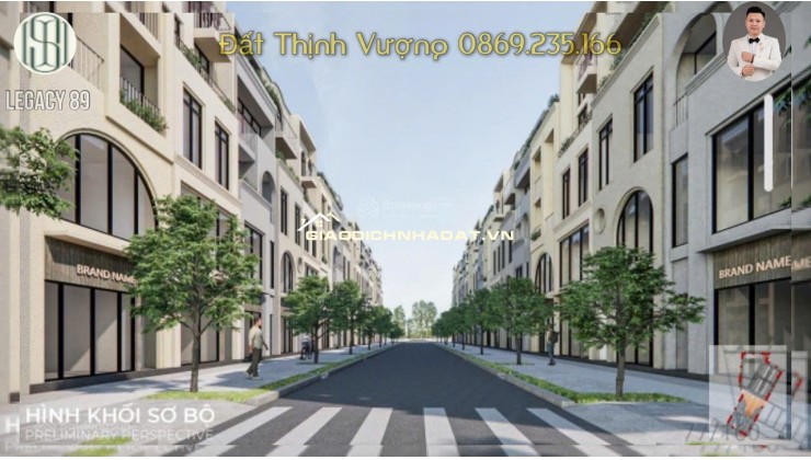 Nhận booking LEGACY 89 ( CĐT Hưng Hải ) địa chỉ độc đắc Nhất Phường Mỹ Hào, Hưng Yên