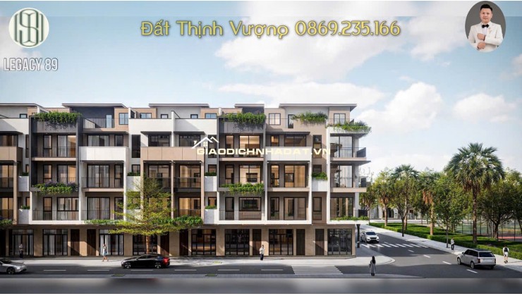 Nhận booking LEGACY 89 ( CĐT Hưng Hải ) địa chỉ độc đắc Nhất Phường Mỹ Hào, Hưng Yên