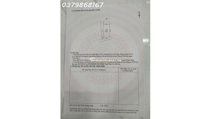 Bán nhanh lô góc 150m2 Hạ Bằng đi bộ ra Metro, tiềm năng tăng giá cao