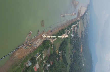 Kỳ Sơn, Hoà Bình chỉ với 650 triệu có ngay lô đất 2 mặt tiền ven sông Đà hùng vỹ