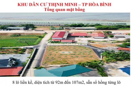 ĐẤT NỀN 2 MẶT TIỀN – VIEW SÔNG ĐÀ CỰC HIẾM TẠI TRUNG TÂM TP. HÒA BÌNH!