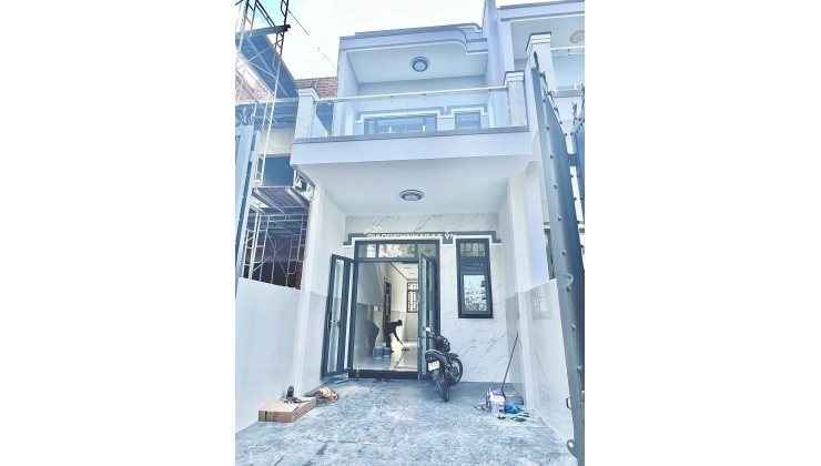 Nhà mới, hẻm 1 xẹt QL13, đối diện chợ Bưng Bầu, TC 60m², đường nhựa 5m, giá 2,65 tỷ
