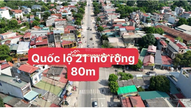 Ngộp ngân hàng chính chủ ra gấp lô đất 100m2 tại Cổ Đông sát Quốc Lộ 21A và khu CNC Hòa Lạc