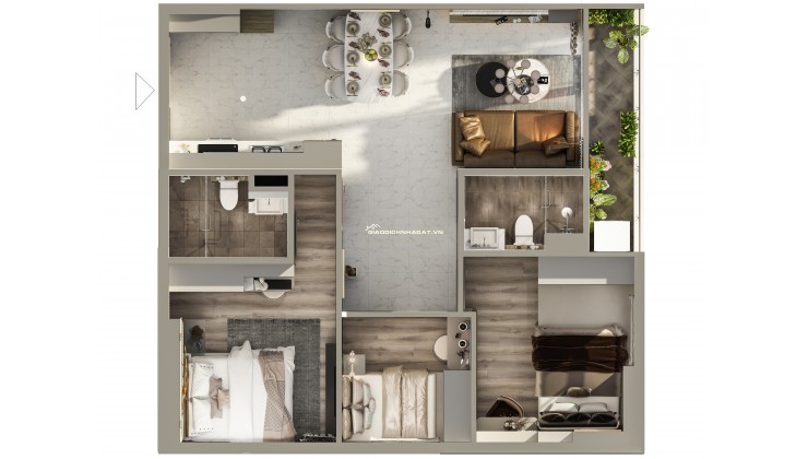 Bán Căn Hộ Tecco Felice Home – Sổ hồng đầy đủ lâu dài - đường Lê Thị Trung, phường An Phú, TP. Thuận An