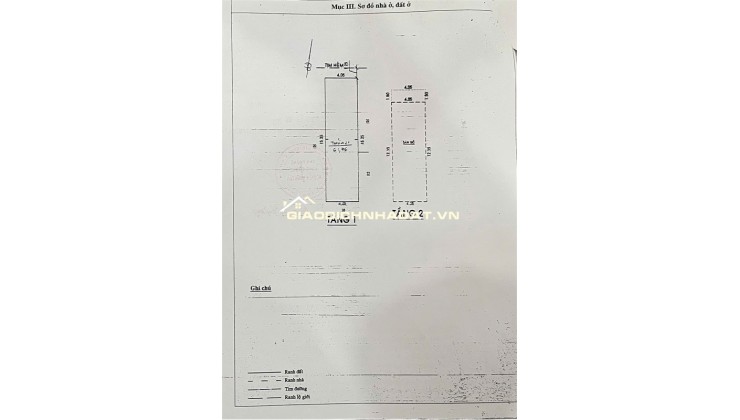 Bán nhà riêng 4x15m, 2 tầng – Trường Chinh thông Nguyễn Hữu Dật, gần mũi tàu Cộng Hòa, siêu thị Pandora