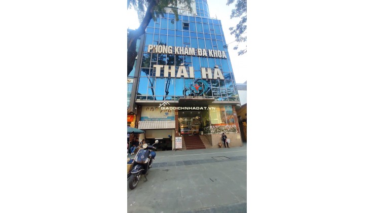 GIÁM SỐC 15 TỶ- BÁN GẤP - MẶT PHỐ THÁI HÀ - 8 TẦNG - 122m2 - OTO KINH DOANH!