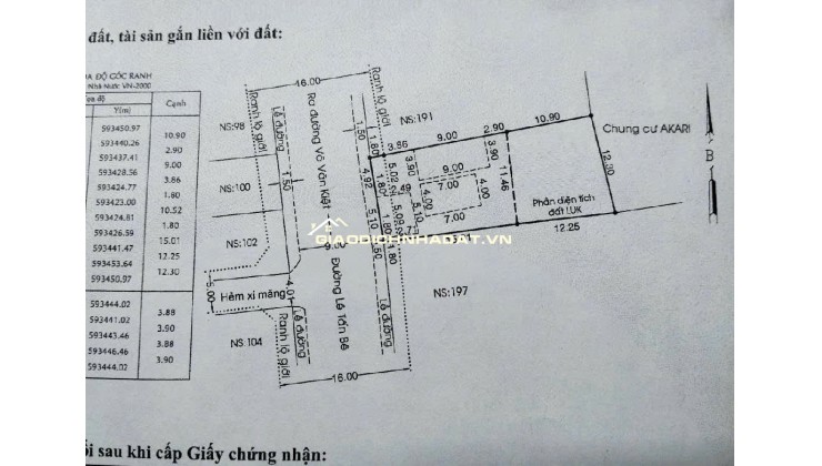 Bán nhà MT 193 Lê Tấn Bê, cách Võ Văn Kiệt 100m vị trí siêu đẹp