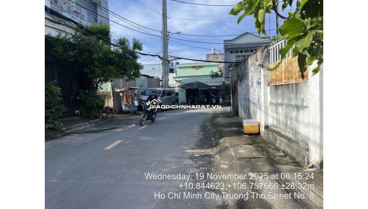 Bán nhà mặt tiền 37D Đường Số 8 P. Trường Thọ TP Thủ Đức