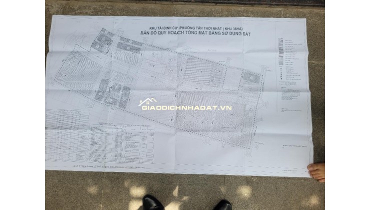 Cần bán gấp lô đất 4m x 22.3m – KDC 38ha P. Đông Hưng Thuận – TPHCM