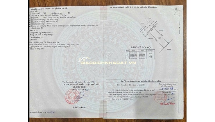 Bán nhà 1 trệt 2 lầu 68/28 Ngô Chí Quốc TP Thủ Đức hẻm xe hơi