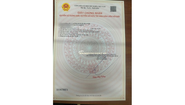 Nhà trệt lầu Thủ Dầu Một. Đường xe hơi thông. 3PN chỉ 2.49 tỷ. Sổ Hồng Riêng