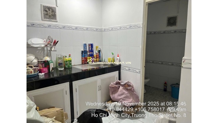 Bán nhà mặt tiền 37D Đường Số 8 P. Trường Thọ TP Thủ Đức