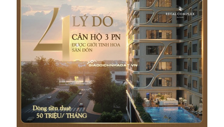 Chuẩn bị mở bán căn hộ 3PN hot nhất Ngũ Hành Sơn, Đà Nẵng