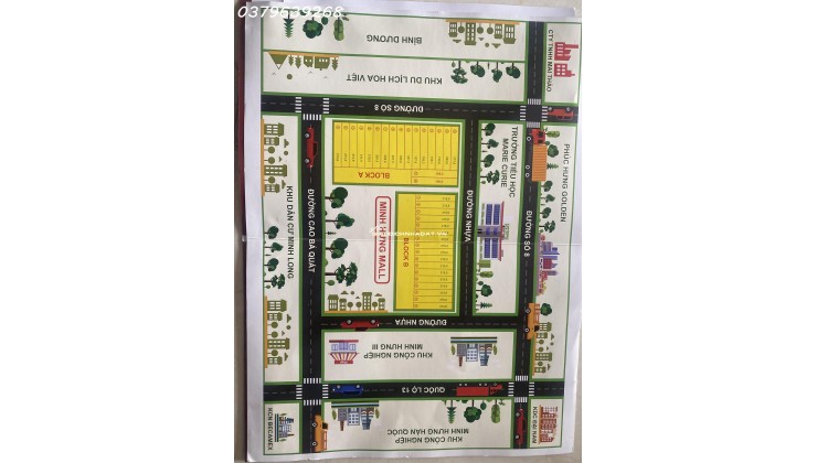 BÁN ĐẤT GIÁ RẺ-  CÓ THỔ CƯ- SỔ SẴN- GẦN KCN MINH HƯNG- GIÁ CHỈ TỪ 595TR