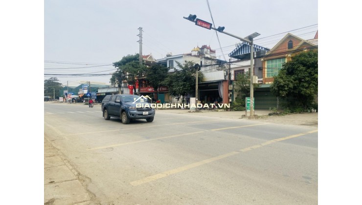 Bán đất Hoà Lạc, Quốc Oai, gần Quốc Lộ 21, kết nối giao thông vàng, full thổ cư, sổ đỏ GD luôn