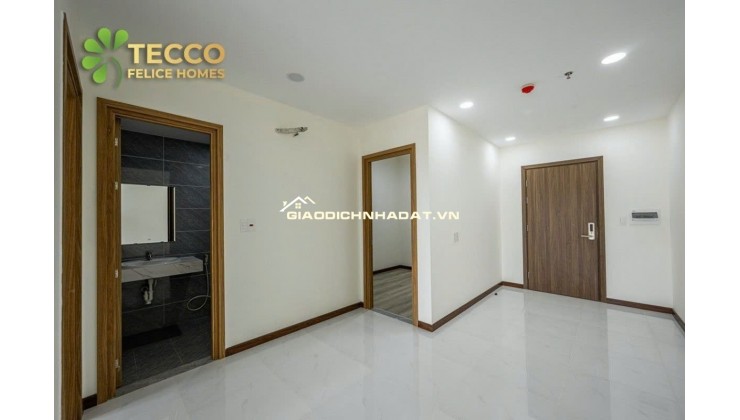 Bán căn hộ Tecco Felice Home diện tích 65m², thiết kế 2 phòng ngủ – 2 WC, mức giá chỉ 30 triệu/m²