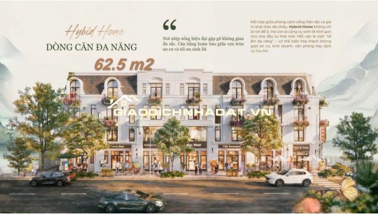  LIỀN KỀ HYBRID HOME – VLASTA THỦY NGUYÊN