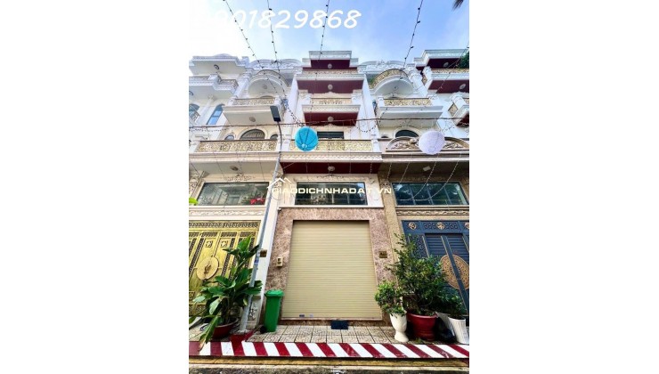 G.ấp Bán. Hẻm Nhựa 7M Mã Lò - Lê Văn Quới 5 Tầng 57m2 (SHR)