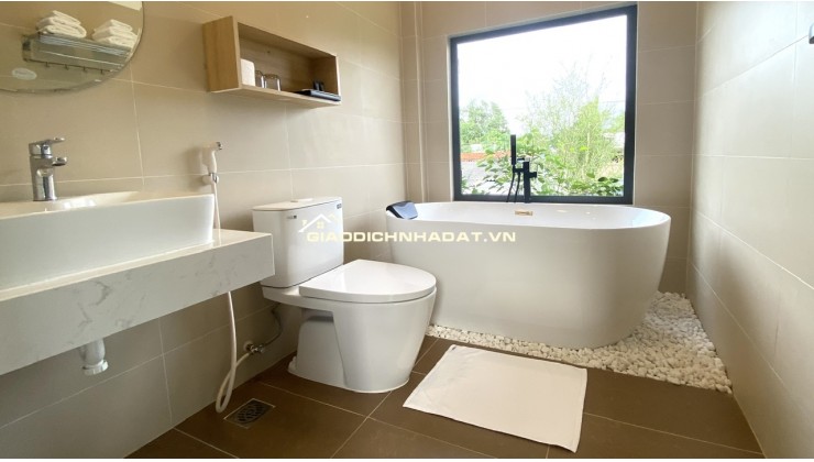 Nghỉ dưỡng chính chủ 1570m2, thổ cư 400m2, xã Hồ Tràm. Lh:0913933070